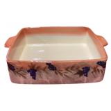 4" x 10" X 14" Pottery Baking Dish