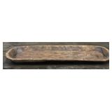 Extra Large 38" Rustic Dough Bowl