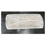 White Rustic 18" Dough Bowl