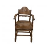 Heavy Oak Arm Chair