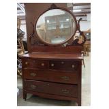 Antique Dresser & Mirror
