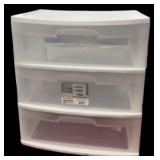 3 Drawer Cart on Wheels