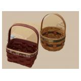(2) Longaberger Baskets