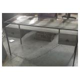 Glass Top Desk