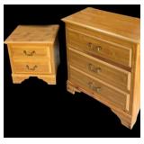 Estate 3 Drawer Chest & Night Stand