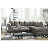 Ashley 75005 Cobblestone L Shape Sectional