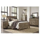 Queen - Ashley B446 Panel 5 pc Bedroom Suite