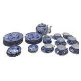 (38 Pc) Chinese Nippon Tea Service -See Markings