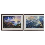 Peter Pan/ Pinocchio Giclee By Thomas Kinkade