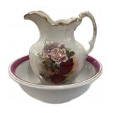 England Pitcher & Bowl