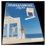 Metal Parliament Lights Cigarette Ad