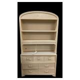Estate Stanley Lighted Hutch Desk