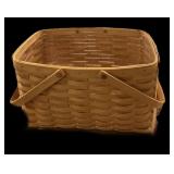 Lined Large Market Longaberger Basket