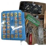 Estate Box of Wood Crafting & Letter Imprints &