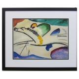 The Rider Giclee By Wassily Kandinsky