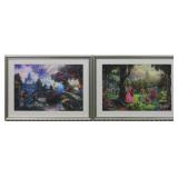 Cinderella/ Sleeping Beauty Giclee By T. Kinkade