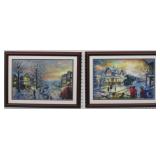 Christmas Story/ All Aboard Giclee By T. Kinkade