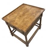 Drexel Oak End Table