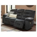 Ashley 8150 PWR REC Sofa w/ADJ Head Rest