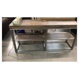 Ashley Large Rustic Sofa Table