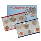 1994 United States Mint Uncirculated Coin Set