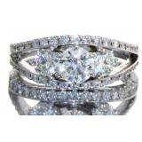 14kt Gold 1.72 ct Round Brilliant Diamond Ring