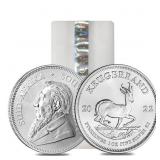 2022 South Africa .999 Fine Silver Krugerrand