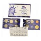 2001 U.S. Mint Proof Set w/ Quarters