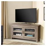 Walker Edison 44" Wood TV Stand in Driftwood