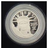 2005 $25 Platinum Coin