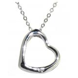 Genuine Diamond Heart Pendant