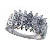 Antique Style 1/4 ct Diamond Evening Ring