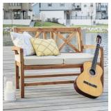 Walker Edison Outdoor Patio Love Seat