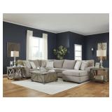 Ashley 515 Baranello Stone 3 pc Sectional Sofa