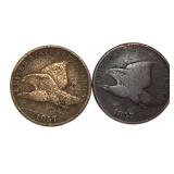 1857 Flying Eagle Copper Coin