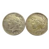 1924 & 1924 *S Peace Silver Dollar