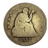 1857 New Orleans Seated Liberty