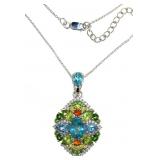 Elegant 7.79 ct Natural Gemstone Designer Necklace