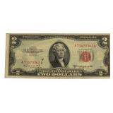 1953 Red Seal $2.00 Note