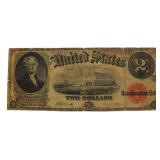 1917 $2 Large Note