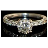 18kt Gold 1.60 ct Round Brilliant Diamond Ring
