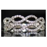 14kt Gold Brilliant 1/3 ct Diamond Wave Ring