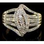 Brilliant 1.00 ct Diamond Designer Ring