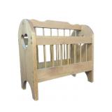 Estate Wooden Magazine Rack