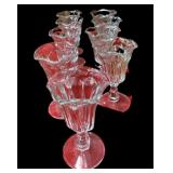 (8) Ice Cream Sundae Glasses