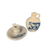 2pc Maple City Salt Glazed Crockware
