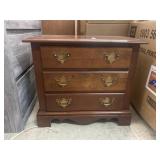 Estate 3-Drawer Nightstand