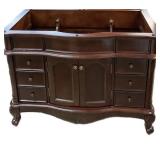 48 " Sedgwick Solid Wood Cherry Vanity Base