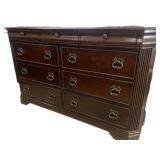 Walnut 7 Drawer DresserShowroom Model