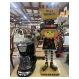 Halloween Decor & Black & Decker Coffee Pot